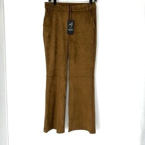 Gabby Isabella NWT modeie suede bootcut pants women’s XS